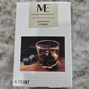 Expressions Whiskey Stones - Silver Gray Set